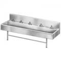 Commercial Stainless Steel Multi-Station Service Sinks